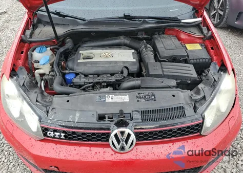 2010 Volkswagen Gti из США, поврежденный, VIN WVWEV7AJ6AW077669